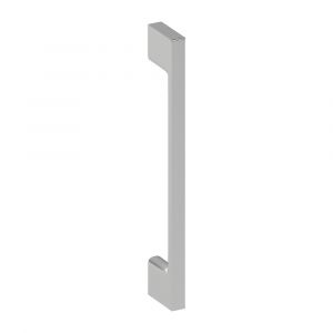 Poign&eacute;e pour porte battante de dressing Rubyx - Aluminium - Gris