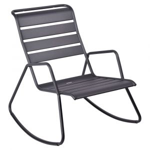 Rocking-chair Monceau - Carbone - 72x68x78cm