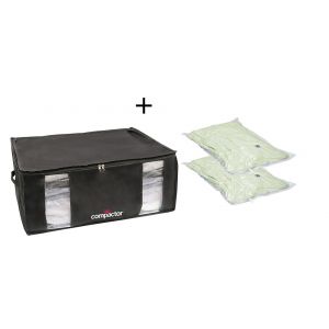 Housse compactor XXL + 2 housses - Noir