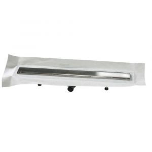 Caniveau de sol à maconner + siphon ultra plat - 70 cm de longueur