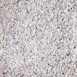 Gravier Marbre Blanc Carrare 8-12 Mm - Pack De 17m&sup2; (2 Big Bag De 500kg = 1t)