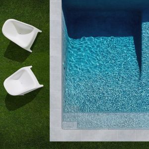KIT COMPLET / Margelles pour piscine 10x5m en Pierre Atlas Gris (+ colle, joint, hydrofuge ...)