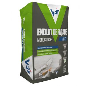 ENDUIT DE FACADE MONOCOUCHE BLANC
