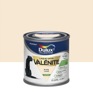 Peinture Laque Valénite - Blanc Cassé - Satin - 0,125L