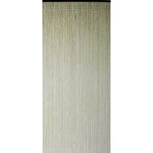 Rideau de porte bambou peint