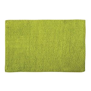 MSV Tapis de bain Coton 45x70cm Vert Anis