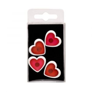 Lot 4 Magnets Cœurs