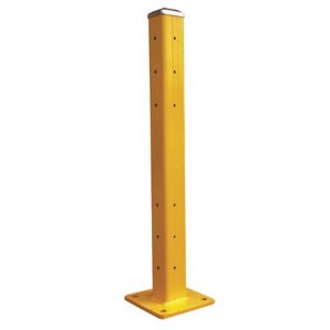 Poteau et lisse de protection poteau coin H.1090mm - STOCKMAN - W810