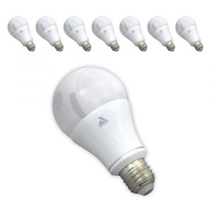 Lot de 8 ampoules LED connectées Bluetooth - E27 13W - Chacon
