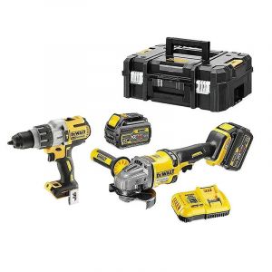 Pack 2 Outils Dewalt Dck2055t2t (dcd996+dcg414) 18/54v Xr Flexvolt Li-ion (2x6ah)