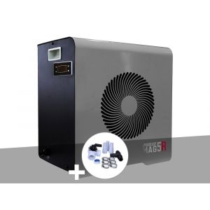 Pompe &agrave; chaleur 5 kW Mag R Poolex + Kit by-pass &Oslash; 32/38 mm