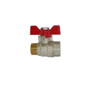 Vanne à sphère - papillon mâle-femelle 15x21mm