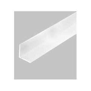 Cornière lisse blanc 50x50x2.5mm Longueur 2.5m