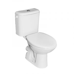 Jika (Groupe Roca) Neo Pack WC à poser complet avec vidage arrière + abattant inclus (H8613930007871)