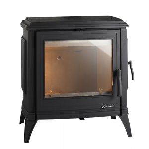 Po&ecirc;le &agrave; bois Sedan L - Fonte - Anthracite - 12kW