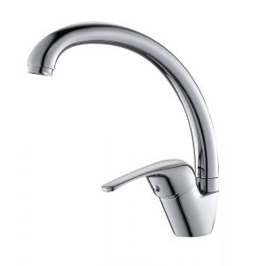 Mitigeur &eacute;vier haut kombu chrome