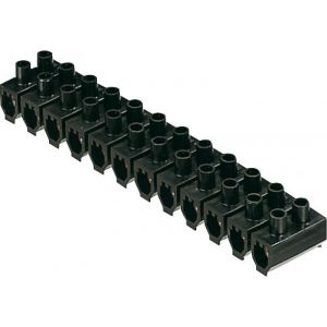 Barrettes de connexion 12 plots 16mm² 50A - L’ÉBÉNOÏD - 086831