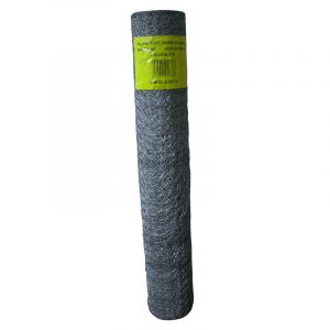 Grillage galvanis&eacute; triple torsion M25 - Gris - 1x50m