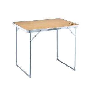 Table de camping pliable 4 places - Forme valise - Dimensions : 80 x 60 x 70 cm