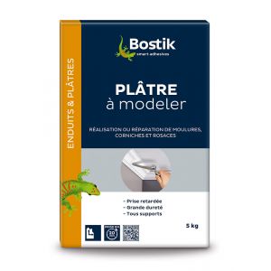 Plâtre à modeler 5 kg BOSTIK