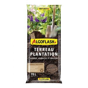 Terreau plantation arbres arbustes rosiers 70L