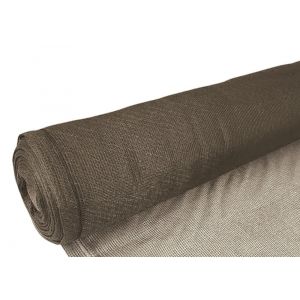 Brise vue Maille tiss&eacute;e Gris M&eacute;tal 200gr/m2 1.5x3M