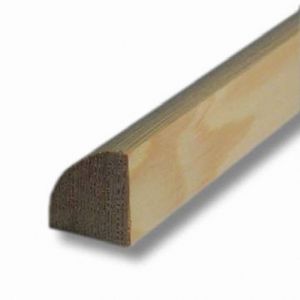Quart-de-rond Sapin 23x23mm L.2.48m