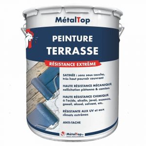 Peinture Terrasse -  Gris noir - RAL 7021 - Pot 1L