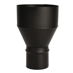 R&eacute;duction JONCOUX femelle D.125mm m&acirc;le D.80mm noire