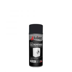 Peinture aerosol Electromenager - Noir - Brillant - 400ml