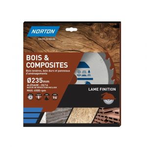 1 Lame de Scie Circulaire Carbure M&eacute;lamin&eacute;s D250x2,8 2,0x30 60 Dents