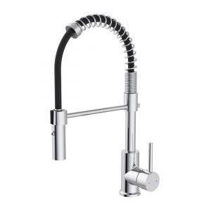 Mitigeur &eacute;vier chef agar chrome