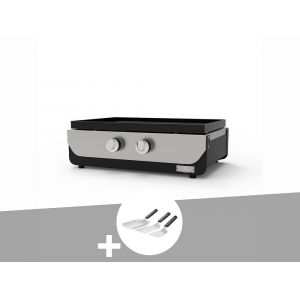 Plancha ORIGINAL Gaz 260 Duo + Kit 3 spatules - Le Marquier