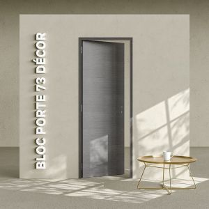 Bloc-Porte Costa Rica H. 204 x l. 73 cm - Poussant Gauche
