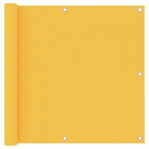 Écran de balcon brise pare vue protection confidentialité 90 x 600 cm tissu oxford jaune 02_0010206