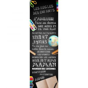 Toile Suspendue 30X97 Regles Enfant