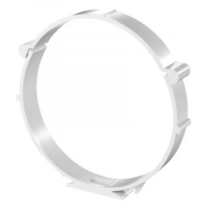 Collier de fixation PVC blanc RH BLAUPLAST - Diamètre (mm): 100