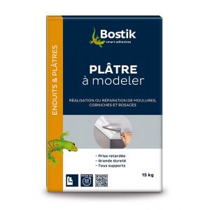 Plâtre à modeler 15 kg BOSTIK