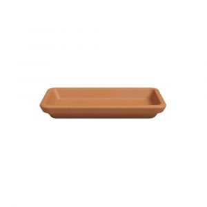 soucoupe rectangulaire 27cm naturel