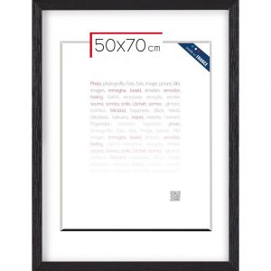 cadre 50x70 cm Karma noir