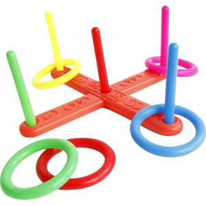 Jeu d'anneaux en croix