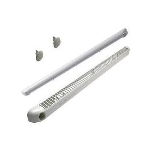 Kit double r&eacute;gulateur + d&eacute;flecteur + cache vis + vis 30m&sup3; NICOLL - blanc - 1KHF130