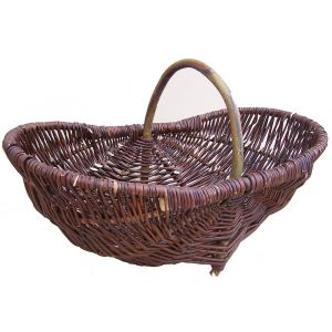 PANIER OSIER BOURGUIGNON 56x30x18-32cm