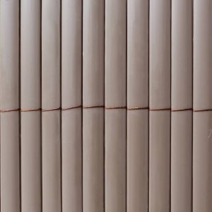 Canisse PVC Simple Face 1m x 3m Taupe