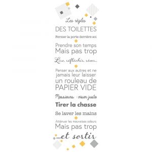 Toile Susp 30X97 Regle Wc