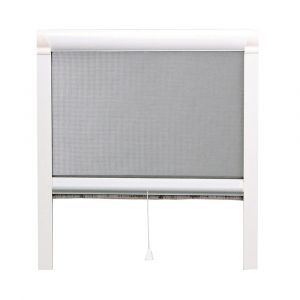 Store moustiquaire enroulable - Blanc - 180x160cm