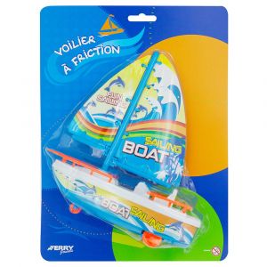 Voilier a friction 21cm