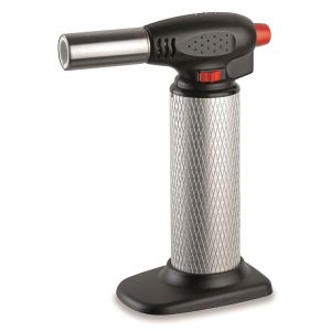 Chalumeau de cuisine Professionnel à gaz Torche gaz rechargeable Utilisation 360° Allumage piezo KEMPER