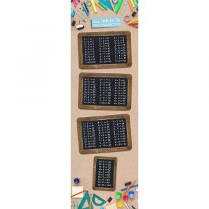 Toile Suspendue 30X97 Tables Multiplication