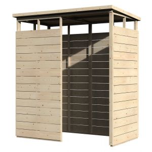 Local de rangement In-Out - Bois - 1.48m&sup2;